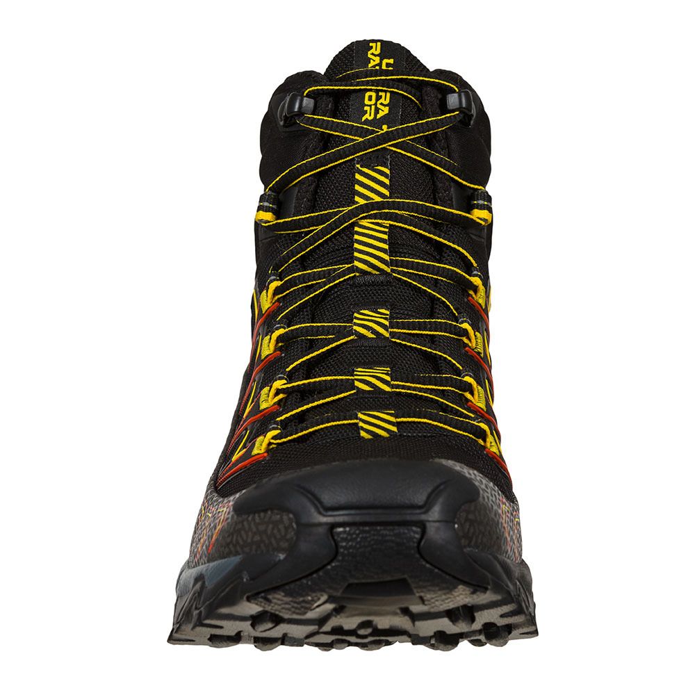 La Sportiva ULTRA RAPTOR II MID GTX - Chaussures randonné Homme black/yellow