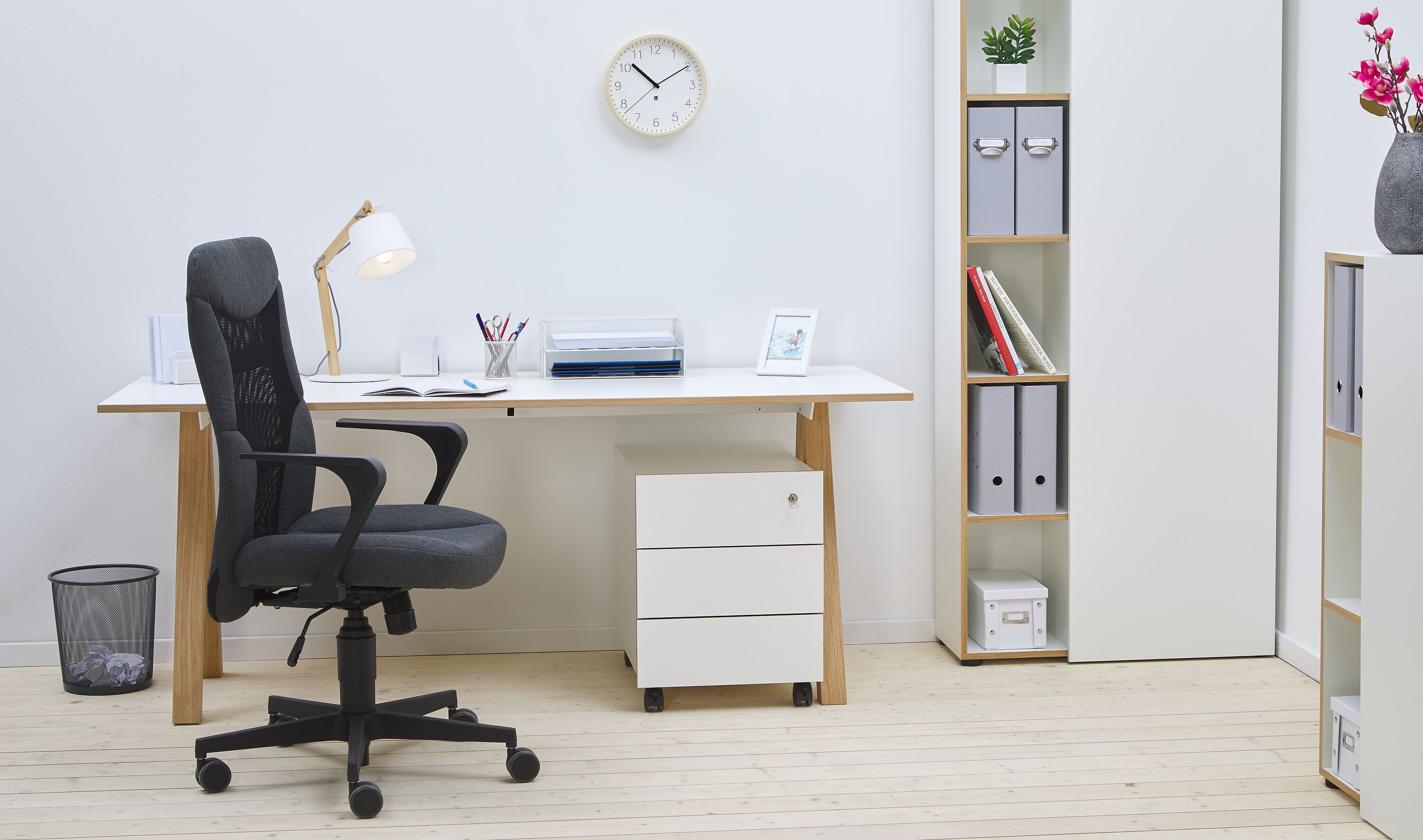 ADAMS Bürostuhl - Anthrazit / B: 74.0 cm x T: 74.0 cm x H: 109.0 cm