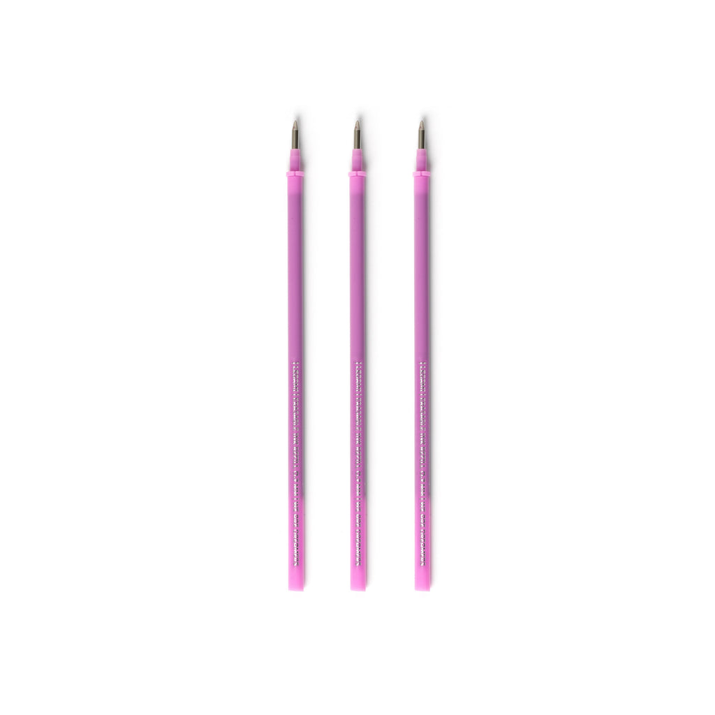 Conjunto 3 Recargas Lilás Caneta Apagar