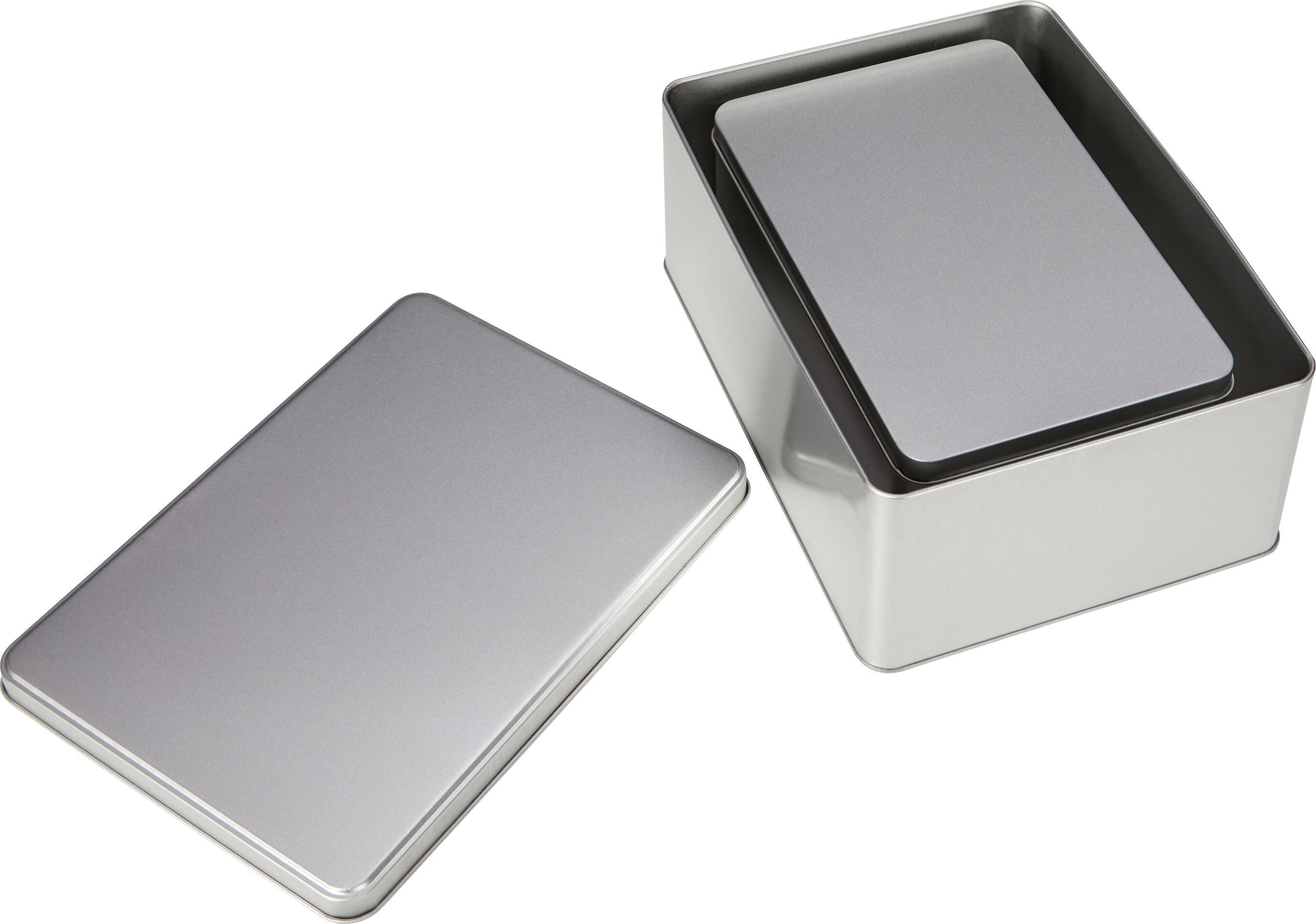BASTIA Gebäckdosen-Set - Silber