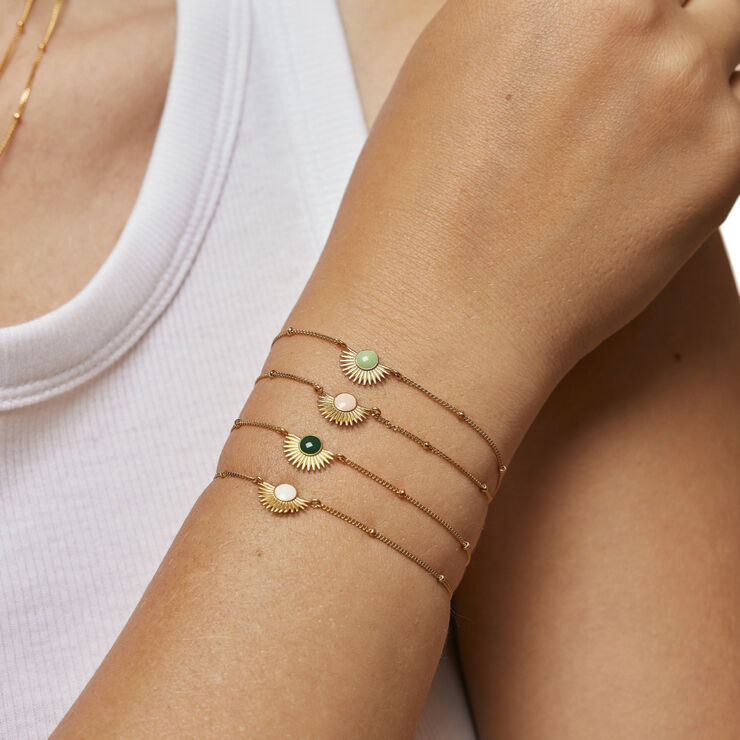 ENAMEL Copenhagen Bracelet, Soleil Petrol green