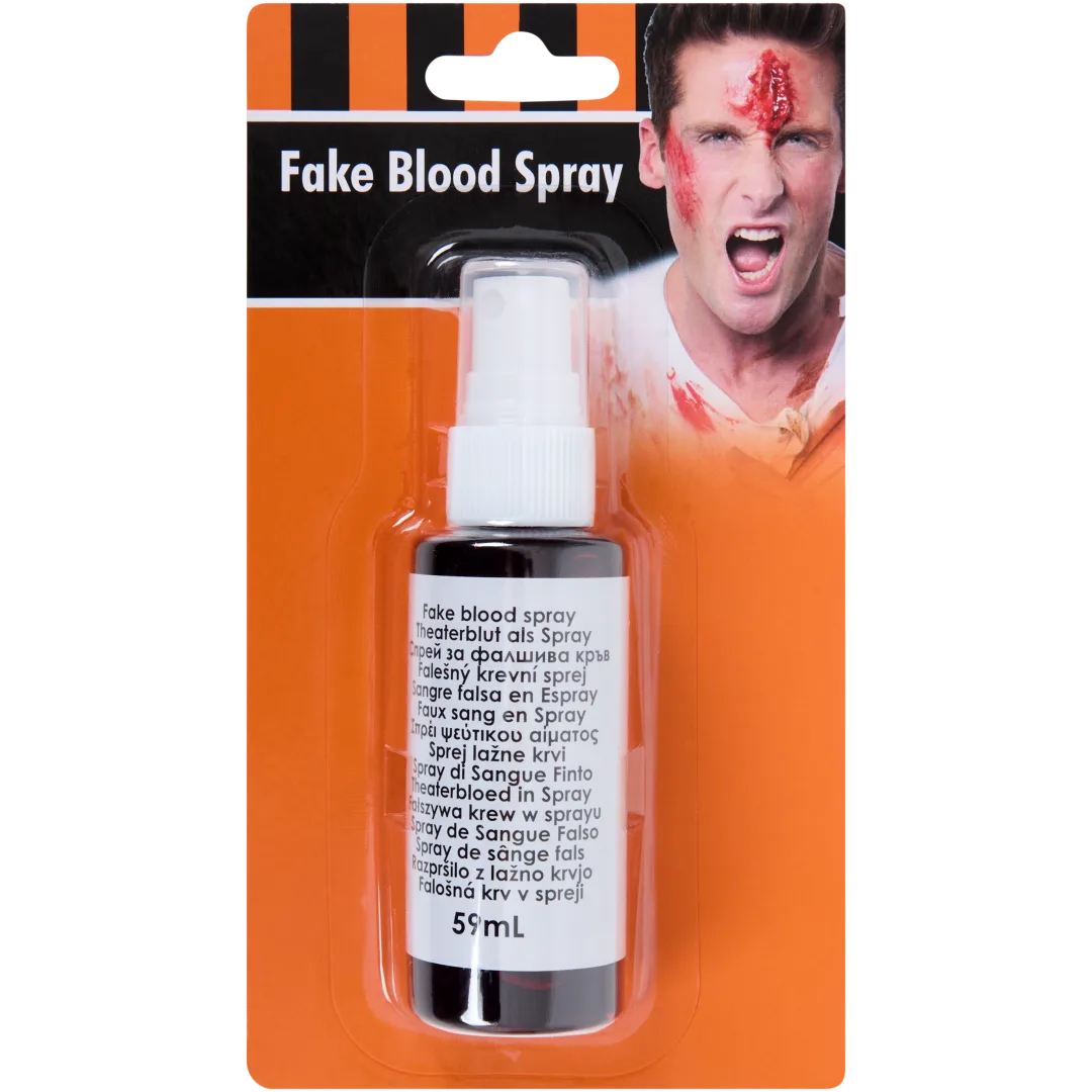 Faux sang avec seringue