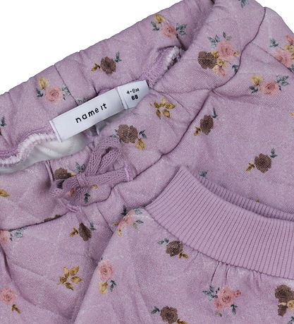 Name It Hosen - NbfRayia - Quilt - Lavender Mist