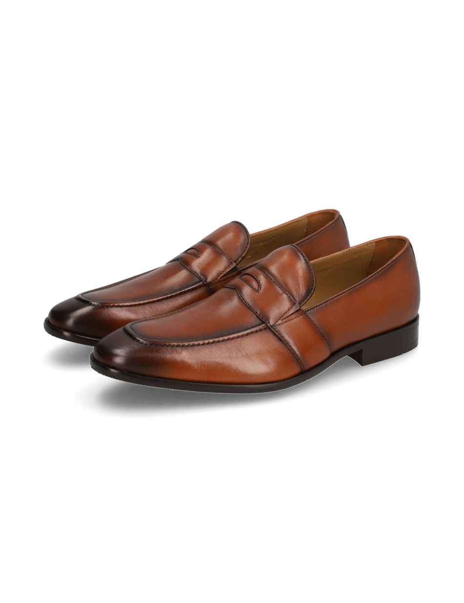 Glattleder Slipper