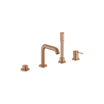 Grohe Colours Badrandcombinatie Essence New 4-delig Koper