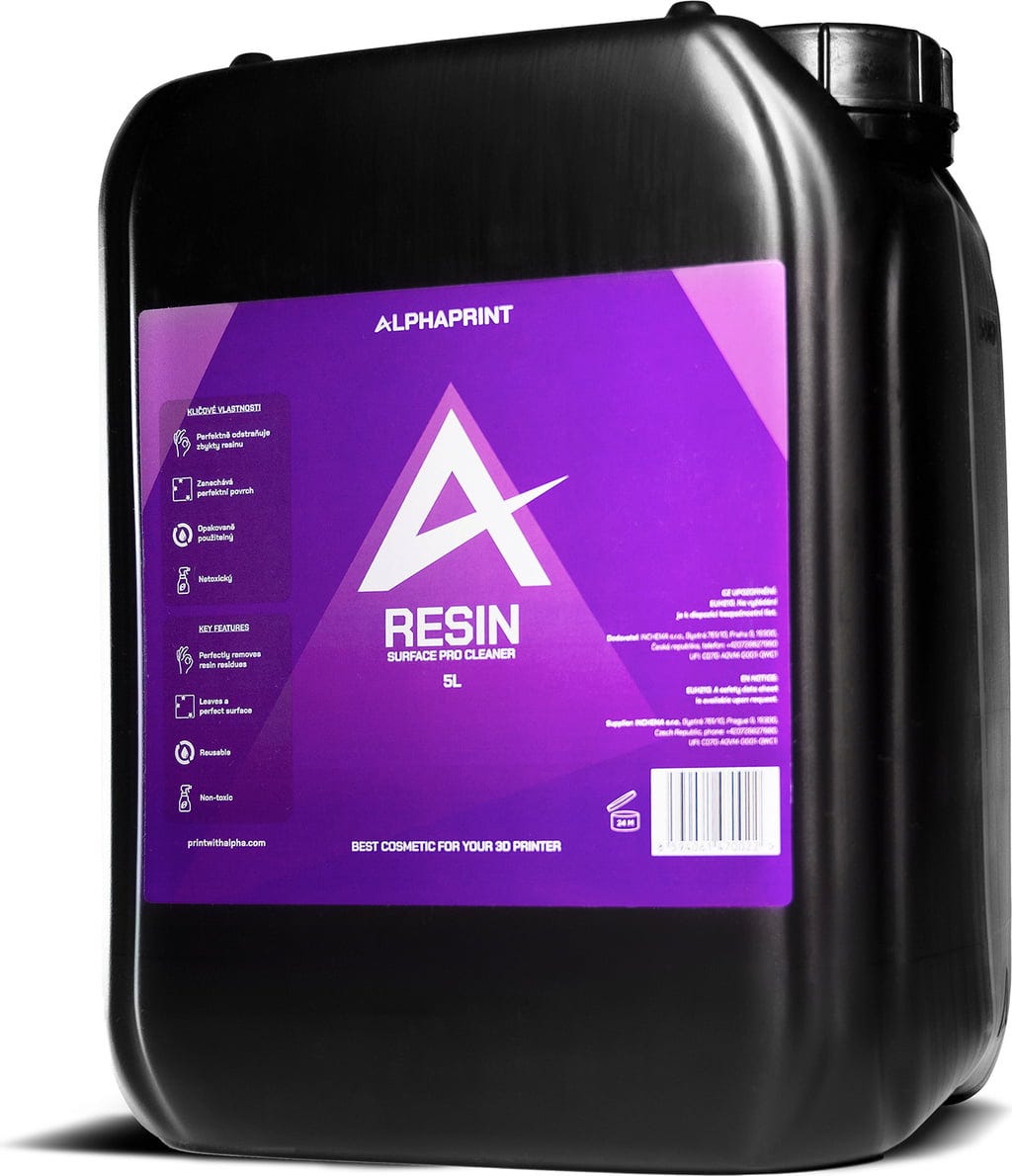 ALPHAPRINT  Resin Surface Pro Cleaner, 5 l    Resin Reinigung leicht gemacht!