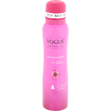Vogue Cosmetics Extravagant Parfum Deodorant 150 ml