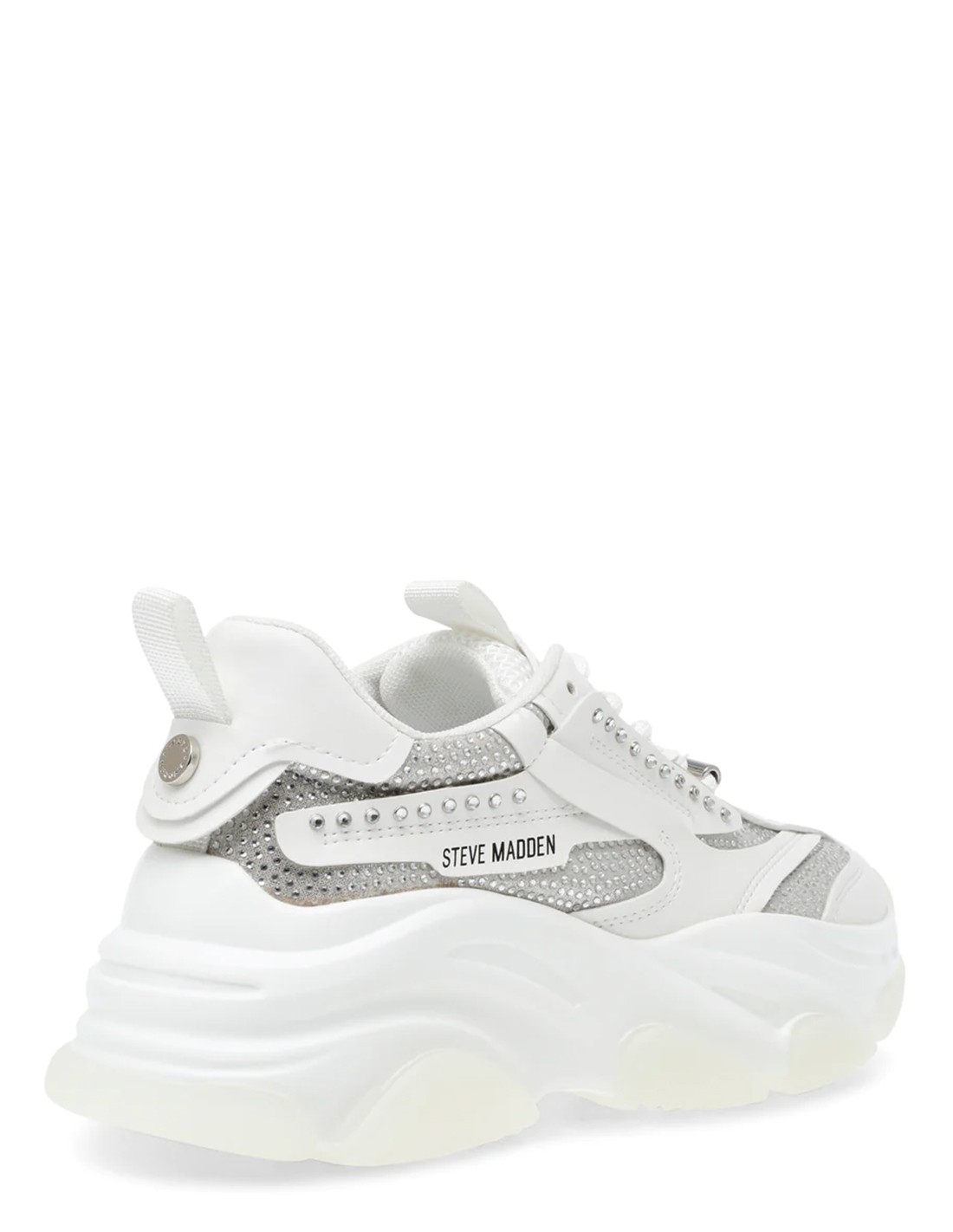 steve madden Baskets de ville Femme Possesionr Sneaker White