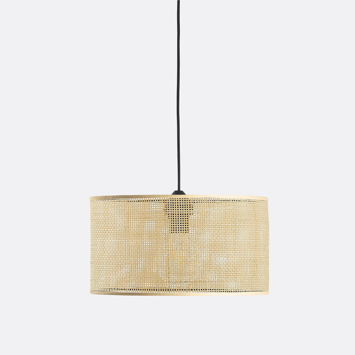 LA REDOUTE INTERIEURS<br>Candeeiro suspenso / Abajur em rattan Ø40 cm, Dolkie