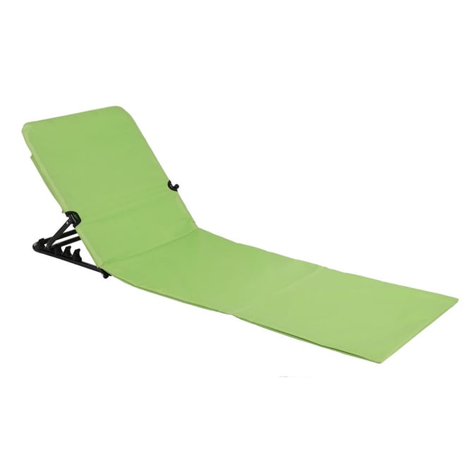 Strandliege klappbar - ca. 55 x 47 x 6,5 cm - hellgrün