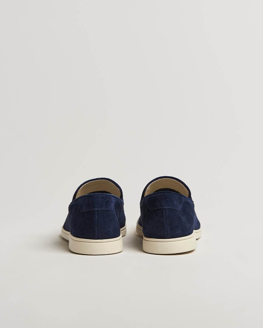 CQP Debonair Suede Loafers Navy