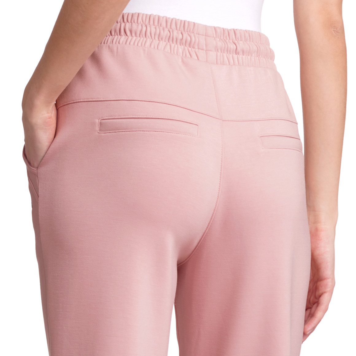 Gina Collection Damen Jogginghose aus Modal-Mix rosa