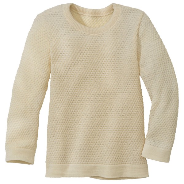 disana - Kid's Wabenstrick-Pullover - Pull en laine