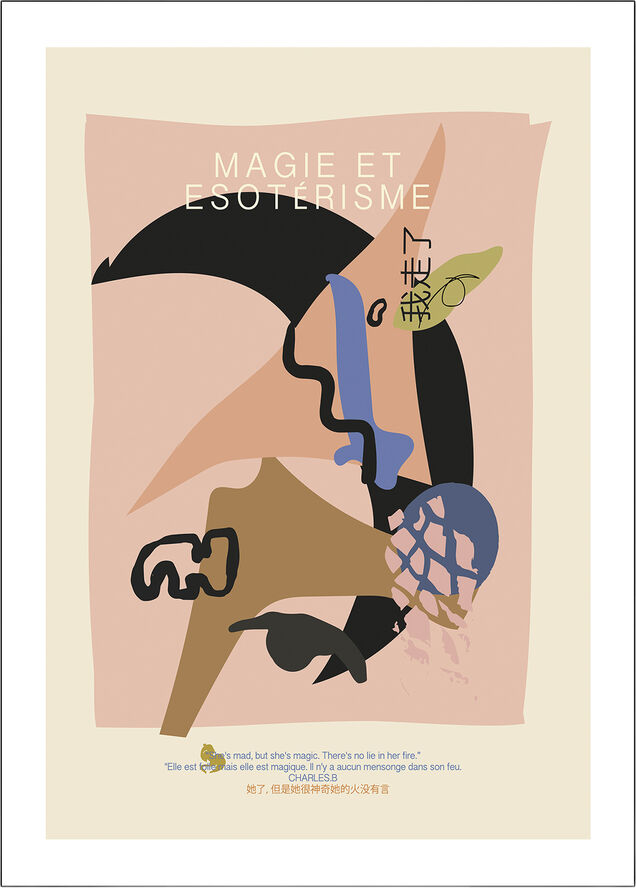 Poster & Frame Magie Flerfarvet