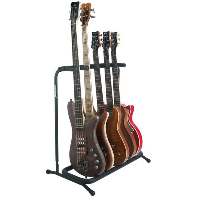 RockStand RS 20861 B2 Multi Stand voor 5 elektrische gitaren
