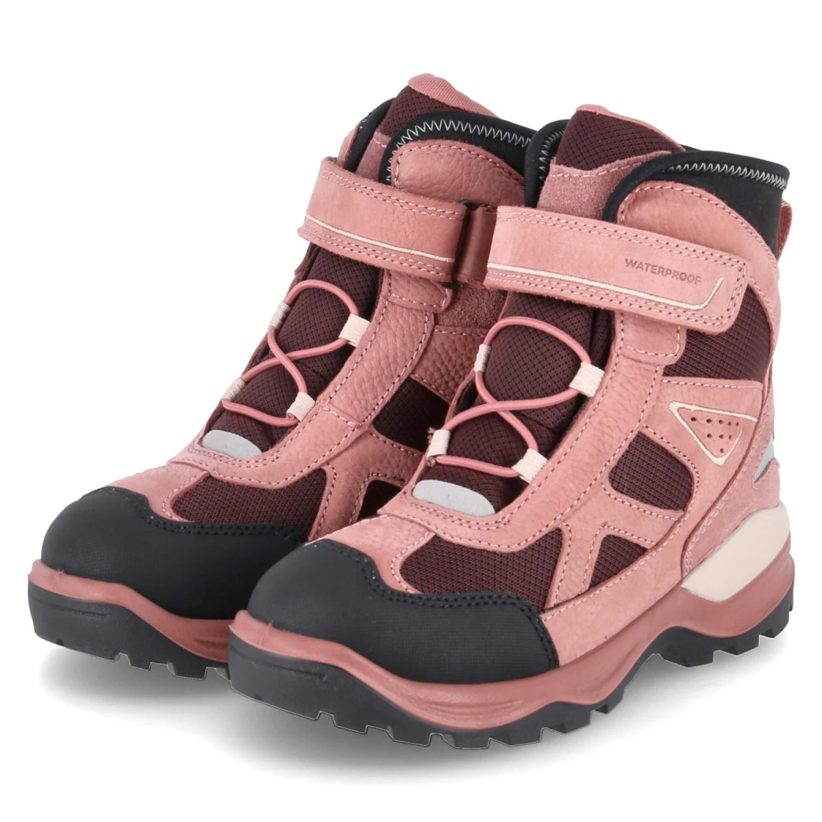 EccoStiefel SNOW MOUNTAIN - BLACK/PETAL/FIG