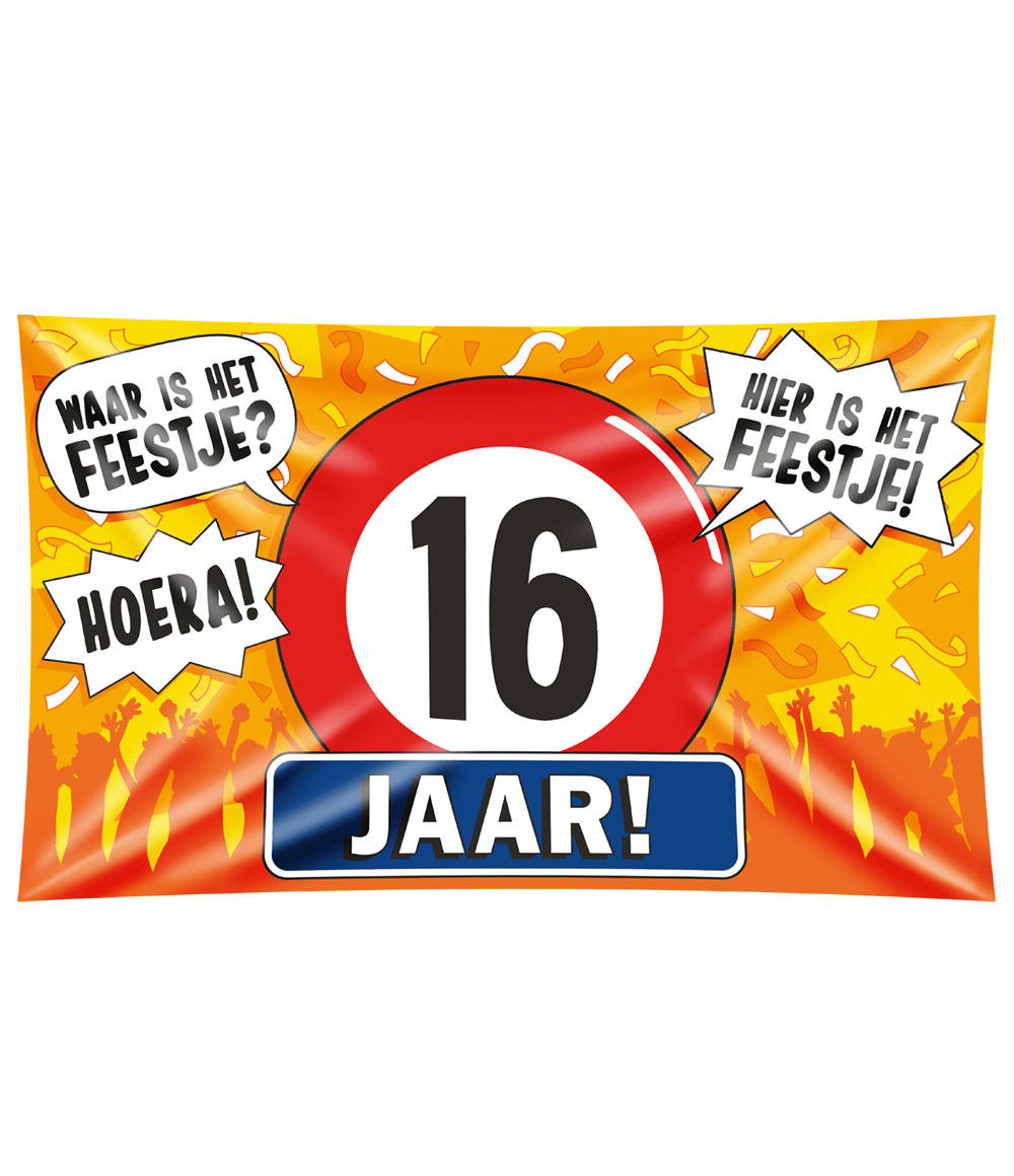 Gevelvlag 16 Jaar 1,5m