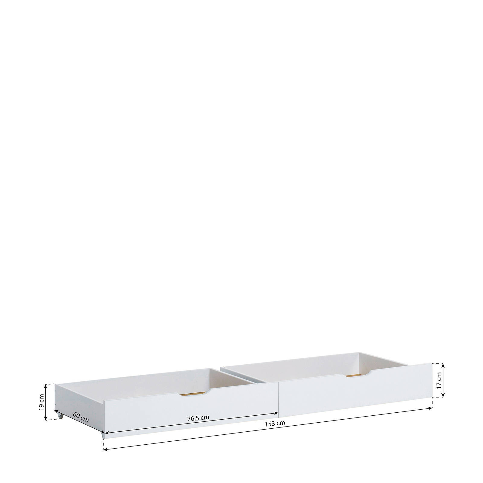 Hoppekids bedlade (set van 2)