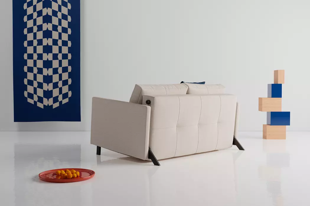 Schlafsofa Cubed mit Armlehnen