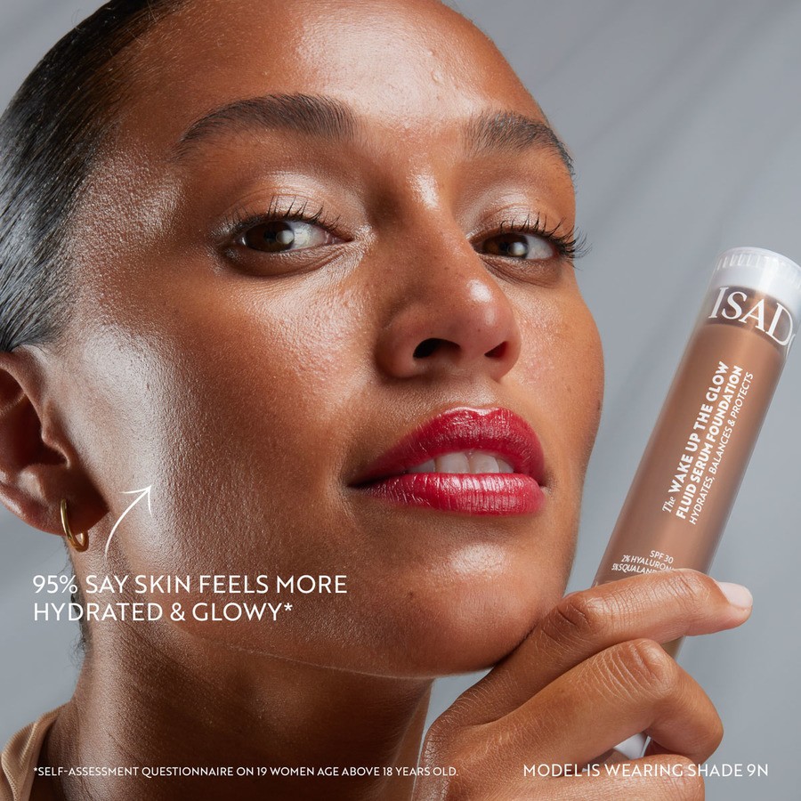 Isadora Wake Up the Glow Fluid Serum Foundation 5N 30ml