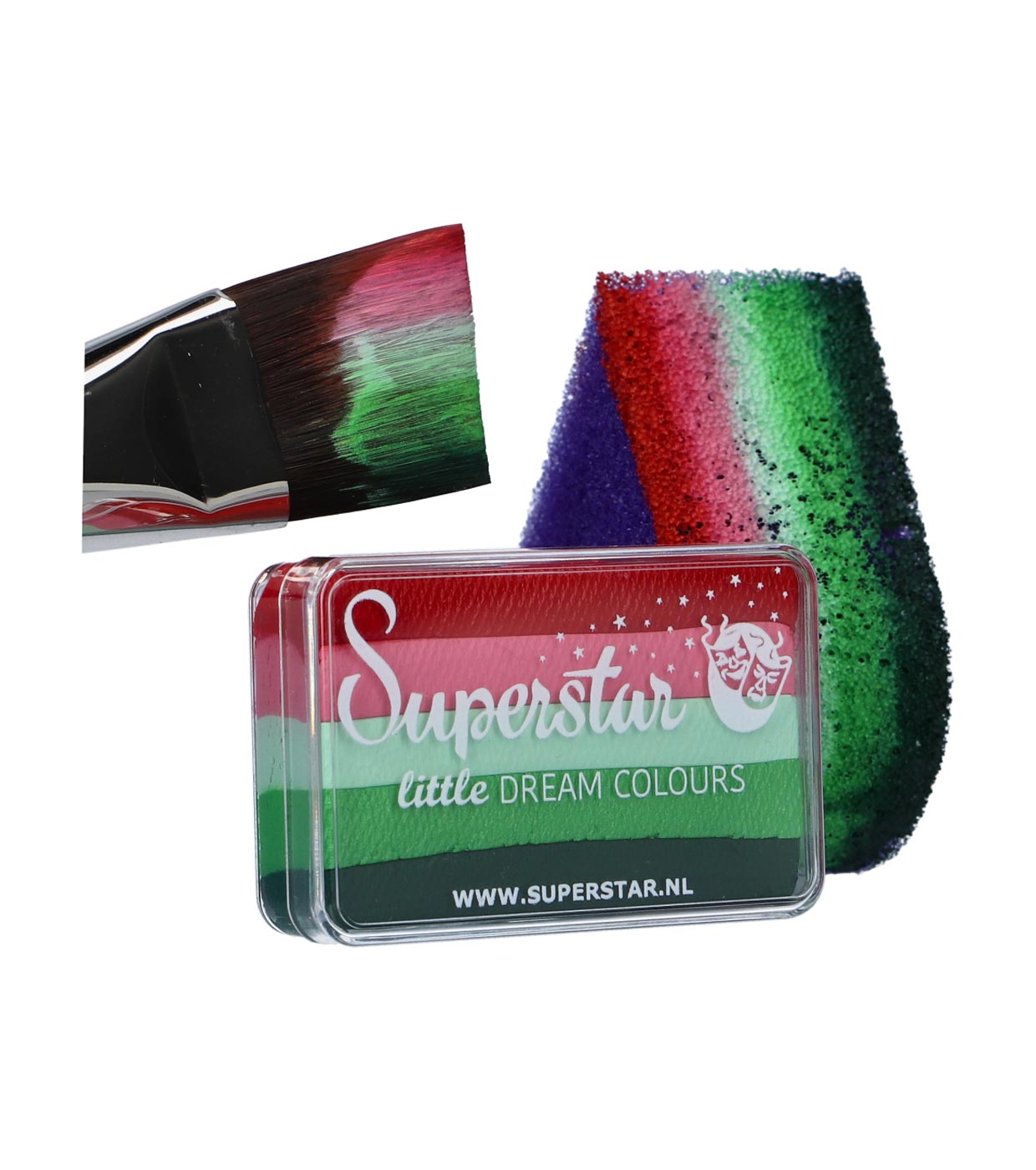 Superstar - Aquacolor Little Dream Colours Splitcake - Bloom (30g)