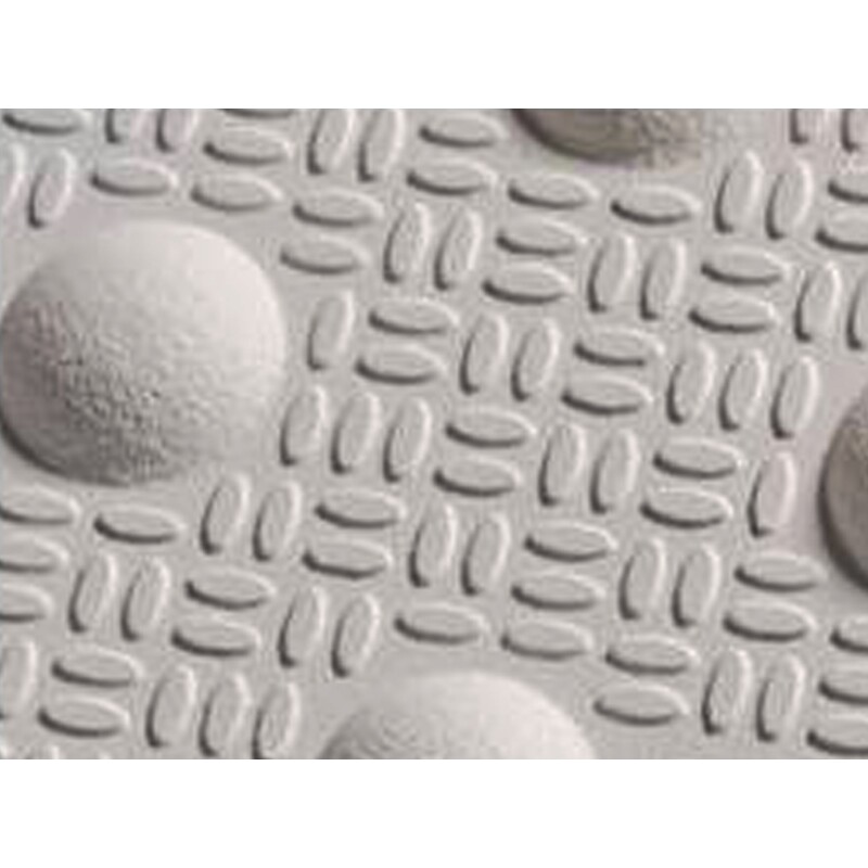 Dalle podotactile Blanche METACRY - Résine méthacrylate - 600 x 412 mm - Extérieure