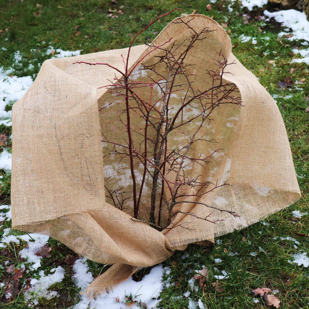 20m x 1m jute stof 305g/m² jute mat tuin jute jute stof jute jute lint