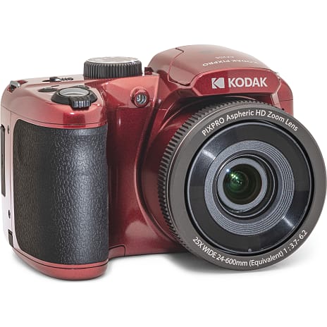 Kodak AZ255 kamera 25x 16mp - rød