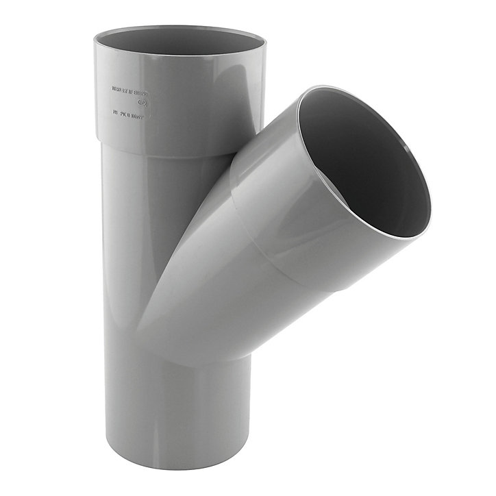 Culotte simple 45° mâle femelle ø 100