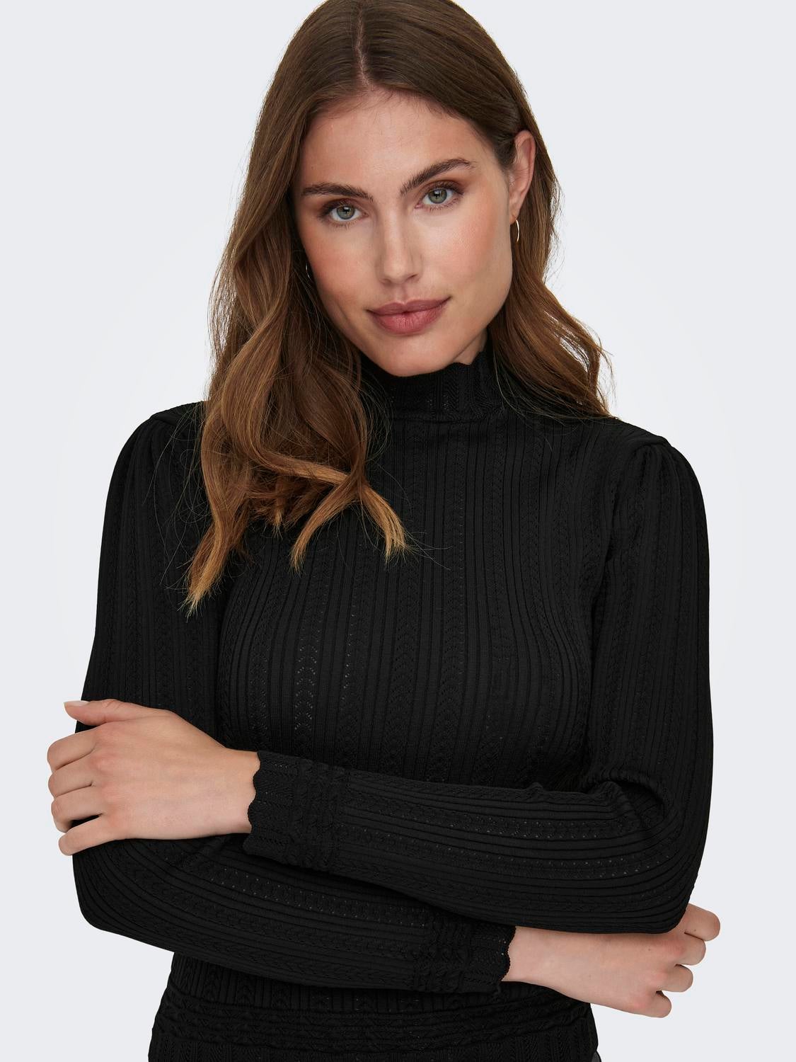 ONLSANDY Strickpullover Black