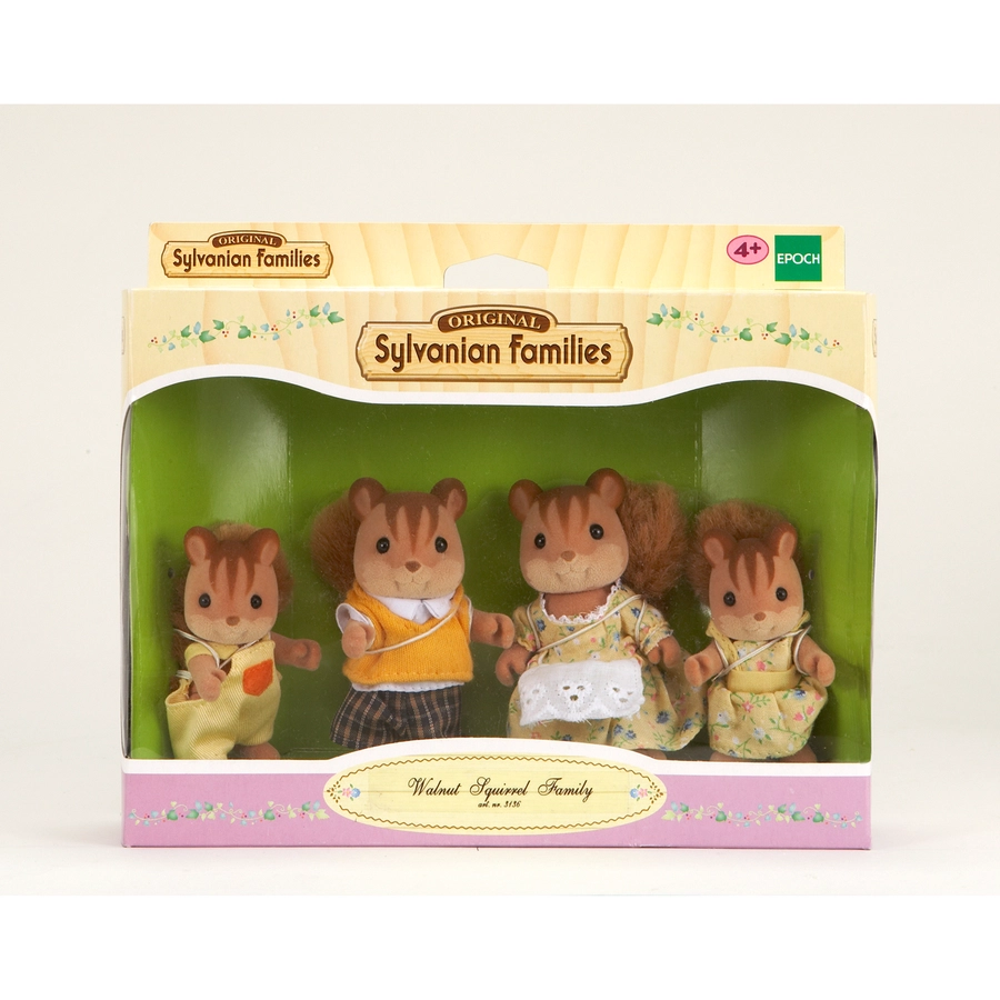 Sylvanian Families® Familien - Walnuss Eichhörnchen Familie Knacks
