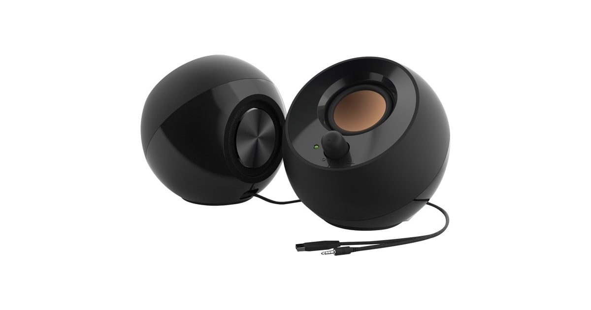 CreativePebble pc-luidspreker  (Zwart, USB)