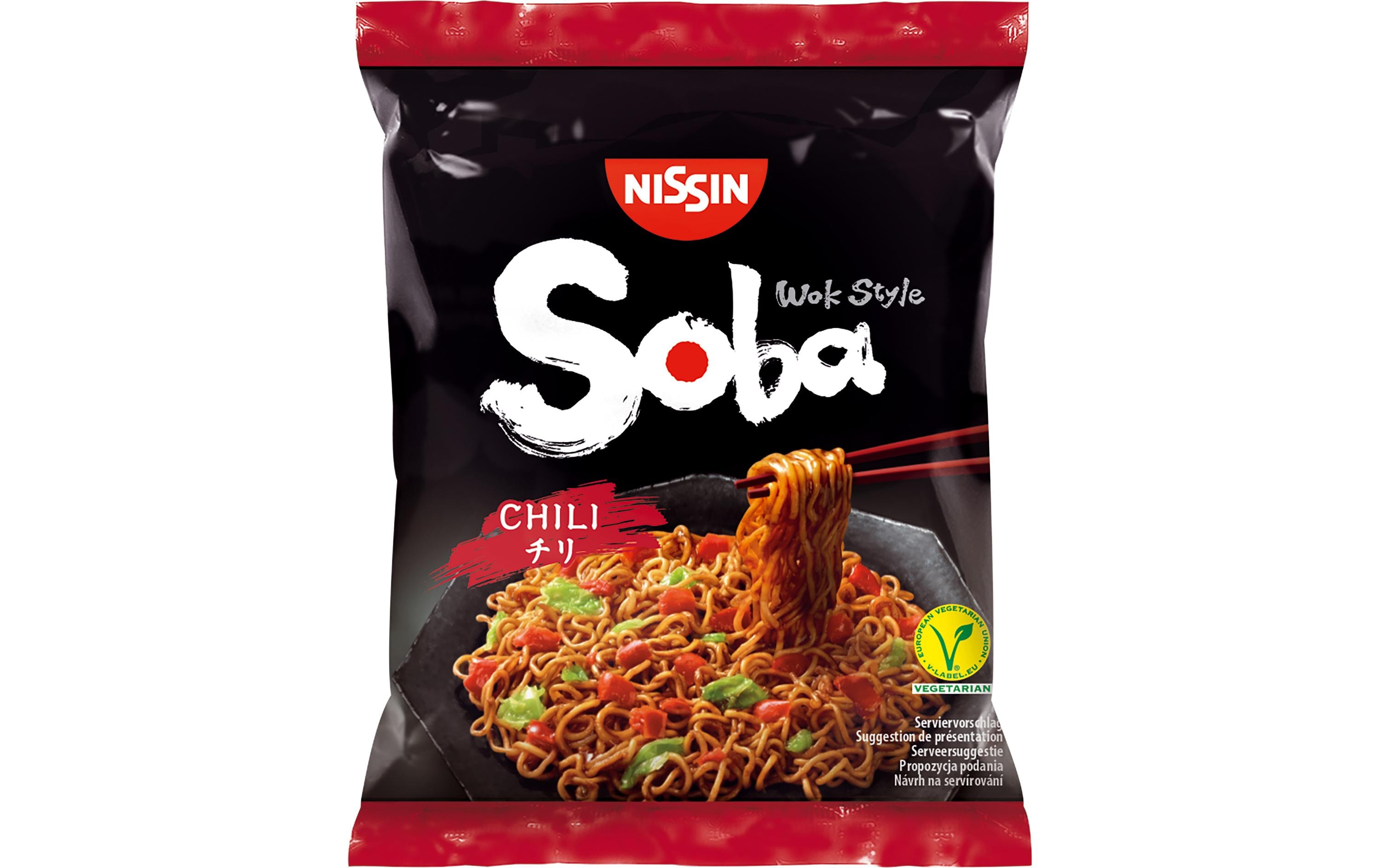 Soba Nudeln Chili 9 x 111 gInstant Nudelgericht mit Chiligeschmack