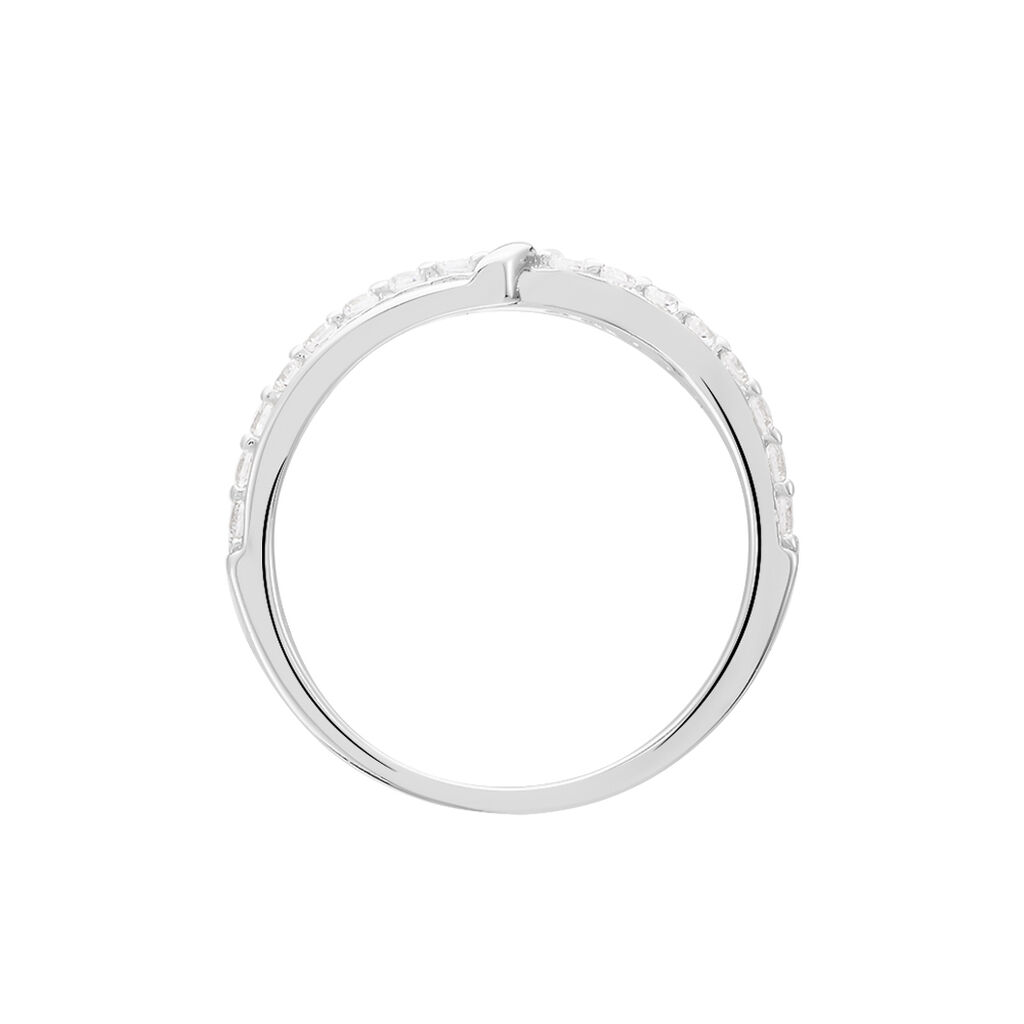 Bague Pernilla Argent Blanc Oxyde De Zirconium
