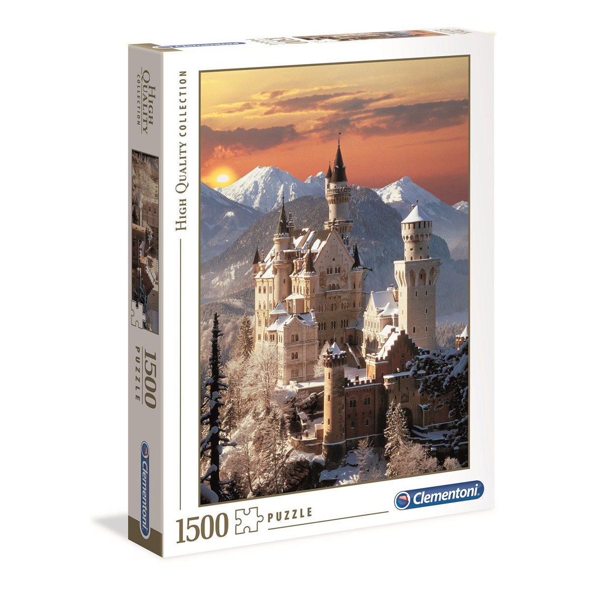 Puzzle High Quality 1500 pièces Le château de Neuschwanstein