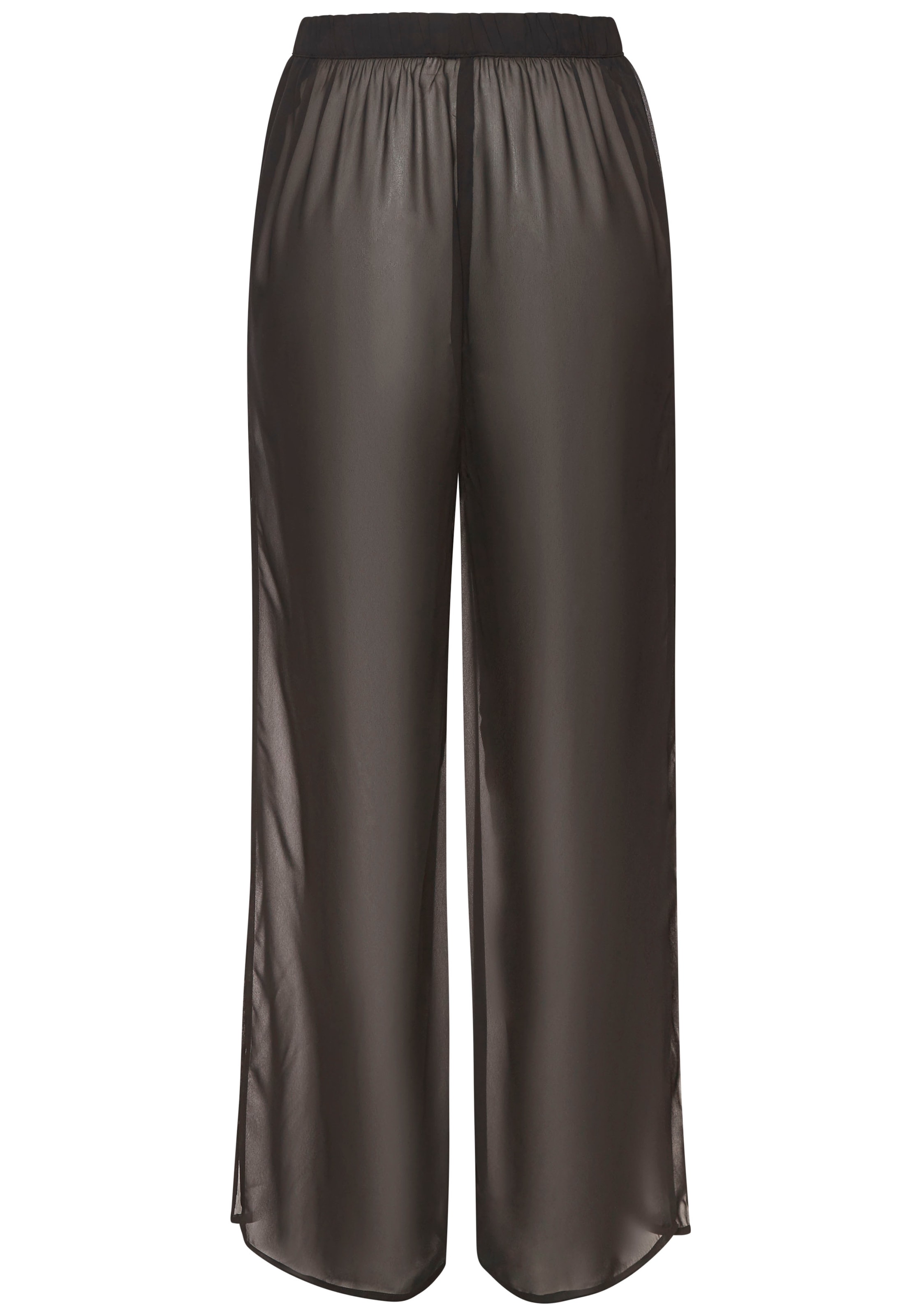 LASCANA Strandhose  aus transparenter Chiffonware, Schlupfhose