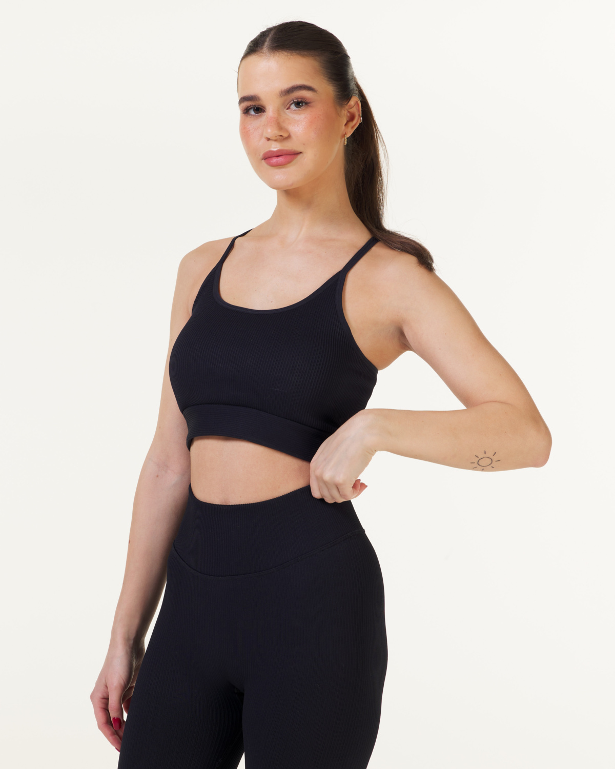 Bumpro Perfect Rib Bra Blackout