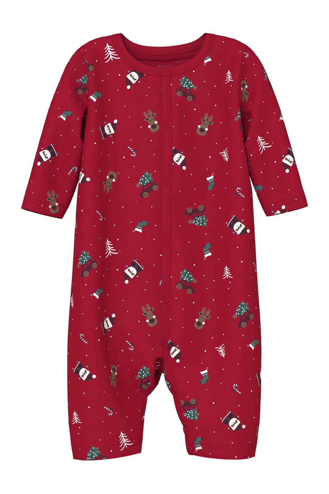 Name It Nbnvismas Ls Nightsuit 4668309 jester red christmas elements