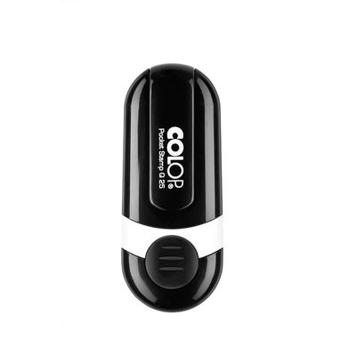 Colop Pocket Stamp Q25 - Tampon de poche personnalisable - 6 lignes - format carré