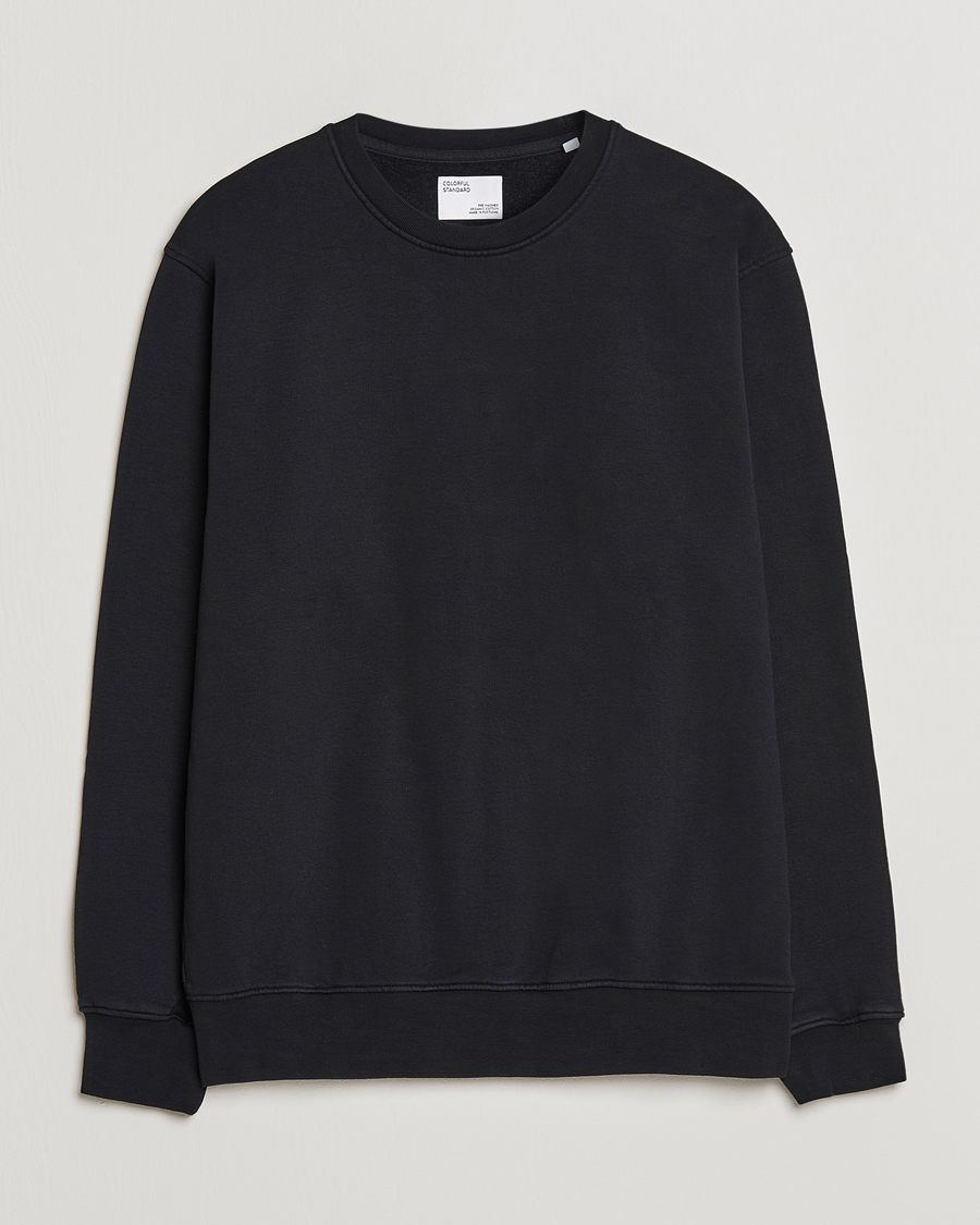 Colorful Standard Classic Organic Crew Neck Sweat Deep Black