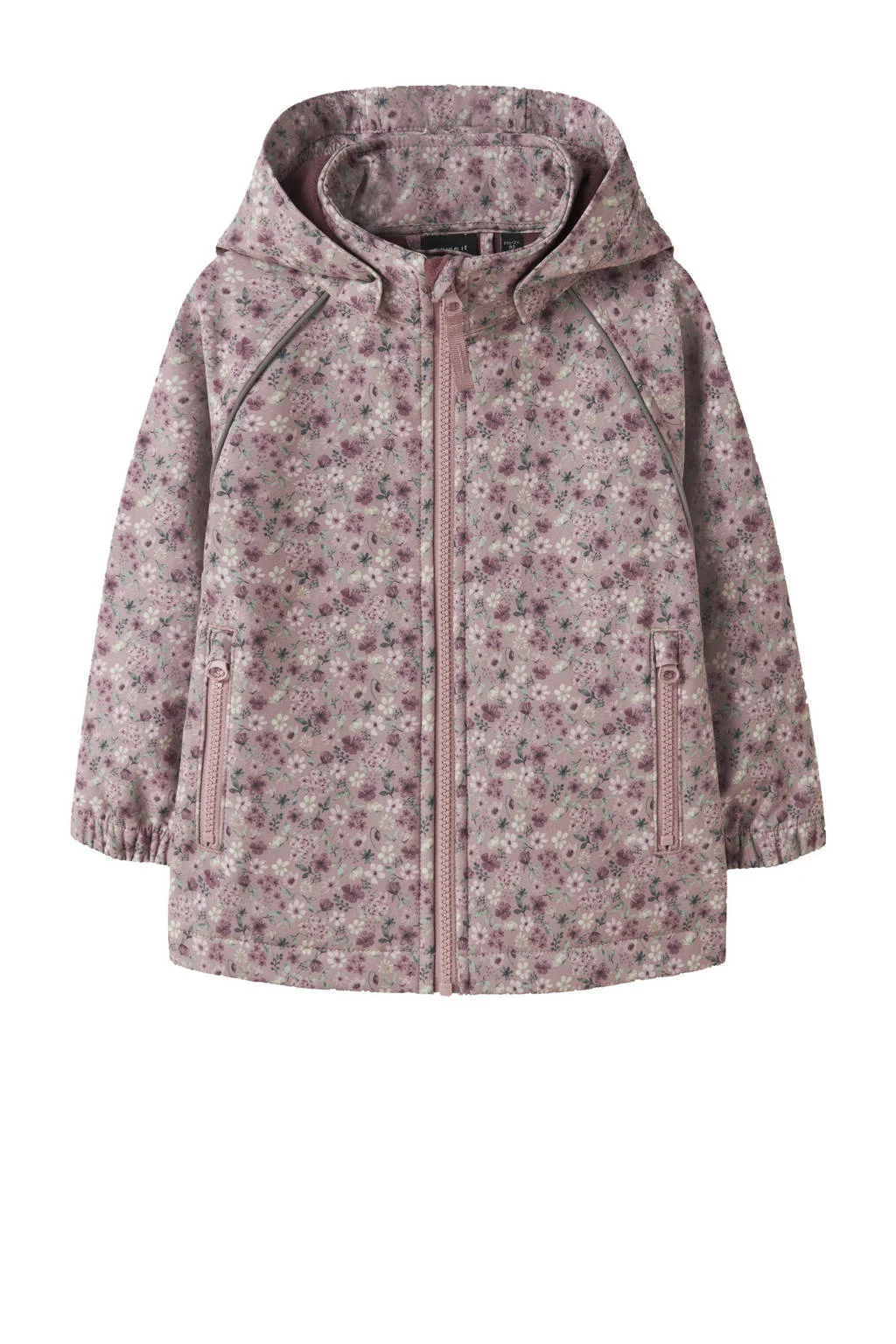 NAME IT MINI softshell jas oudroze