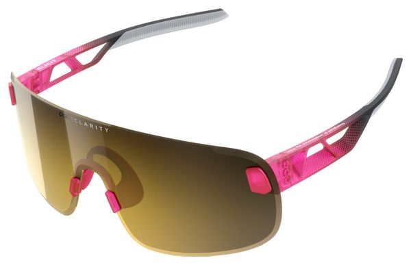 Lunettes Poc Elicit Fluorescent Pink Violet Gold Mirror