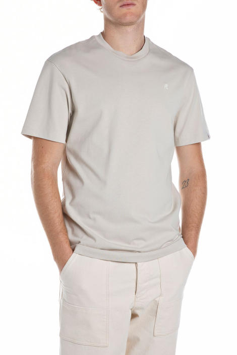 Replay beige heren t-shirt