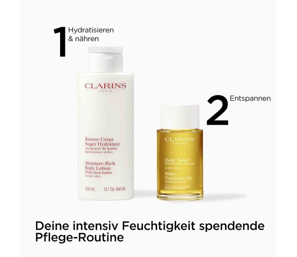 Clarins Baume Corps Super Hydratant Au beurre de karité