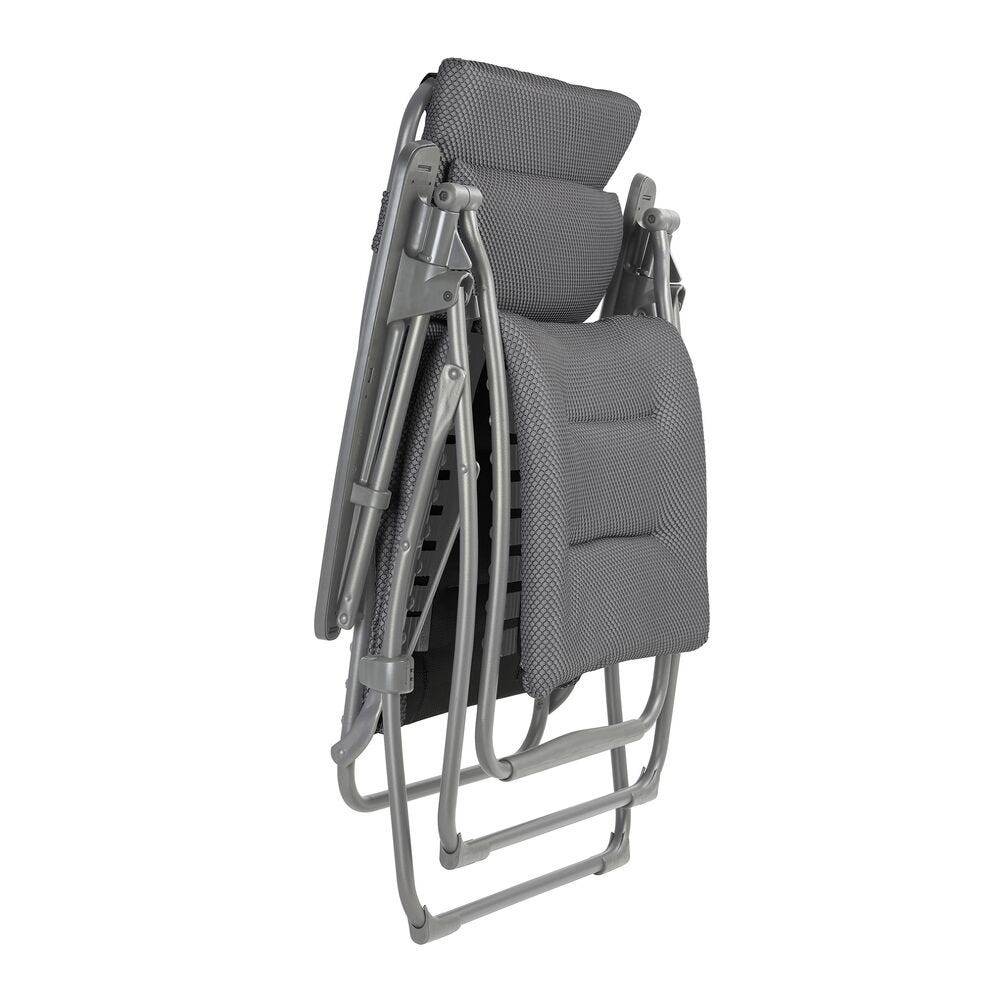 Gepolsterte Zero-Gravity-Relaxliege Futura BeComfort® Grau Silver