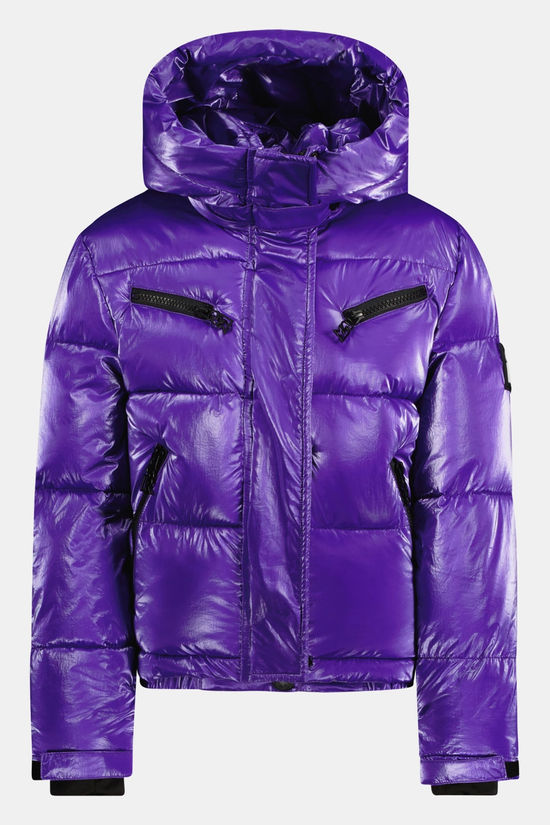 SuperRebel  SuperRebel  Spicy Girls Metallic Hooded Ski Jacket, Extra Clos Ski-Jas Junior