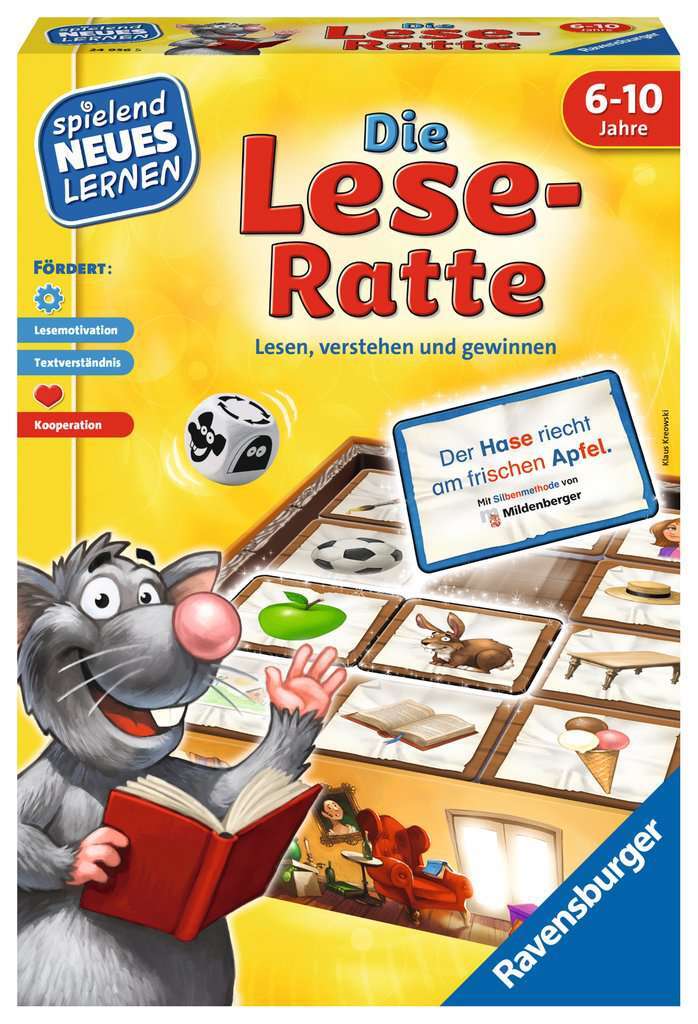 Ravensburger Spiel Die Lese-Ratte