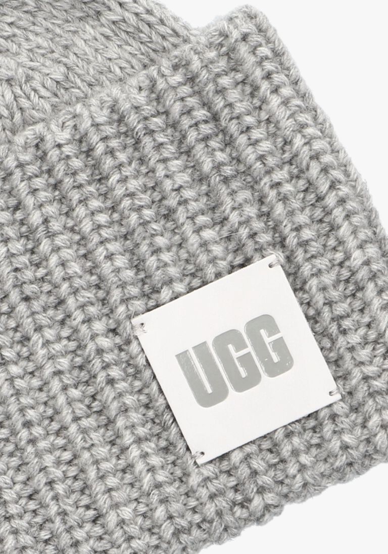 UGG grijze ugg muts exaggerated cuff beanie