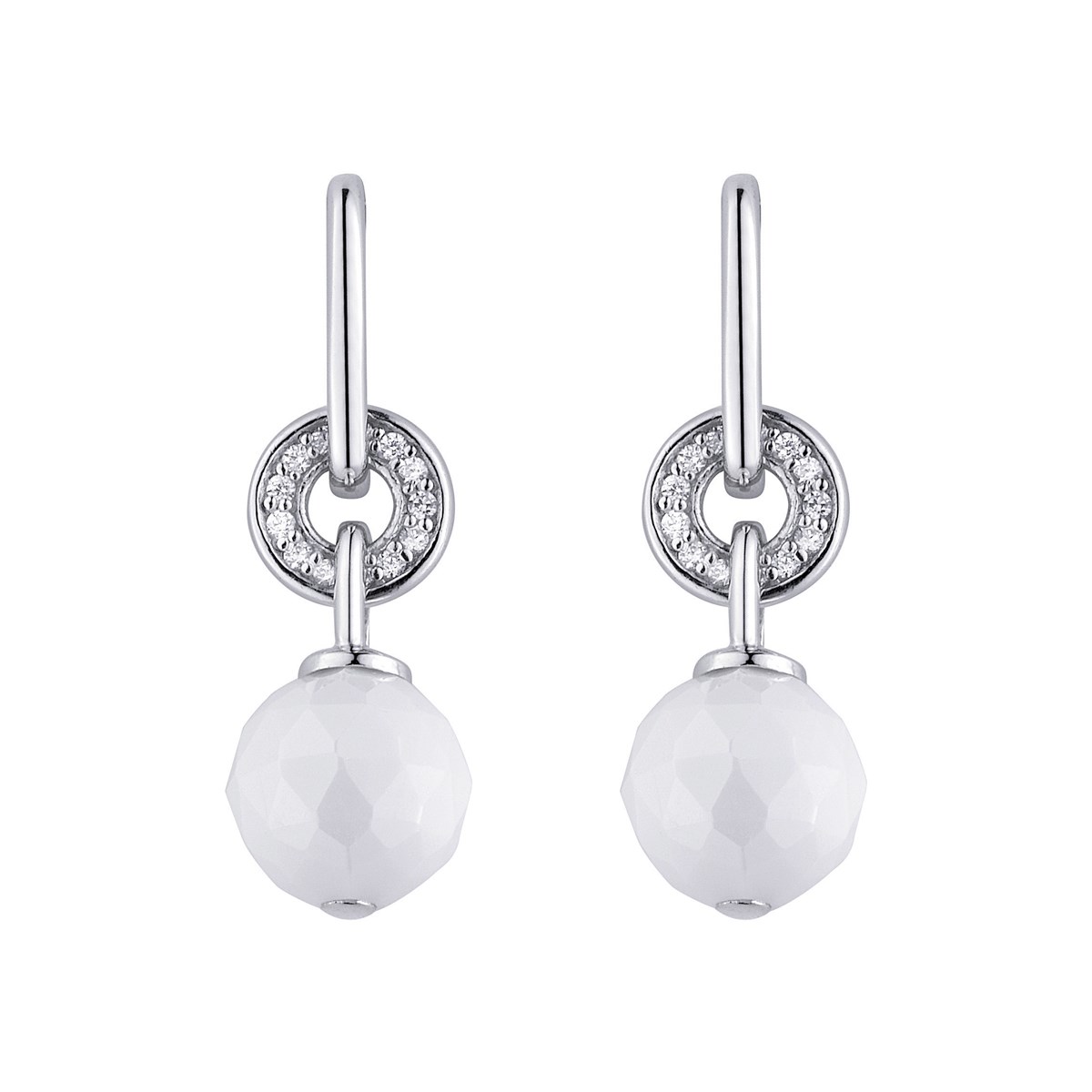 Boucles d'oreilles pendantes en Argent