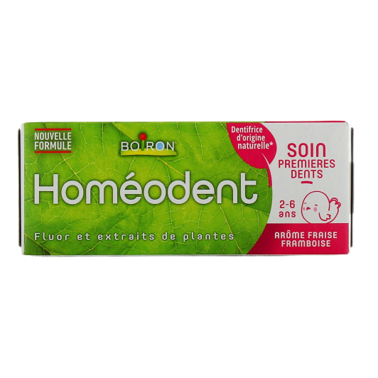 Boiron Homéodent Dentifrice Soin Premières Dents 2-6 ans